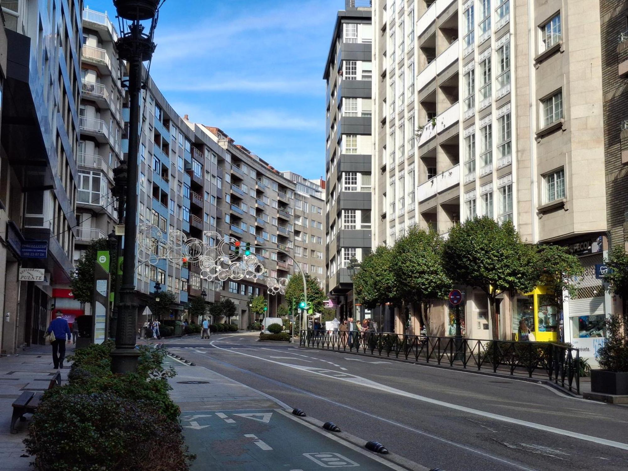 Apartamento Zona Camelias Vigo Esterno foto